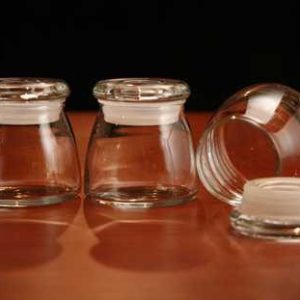 Spice Jars - 4 oz. clear glass