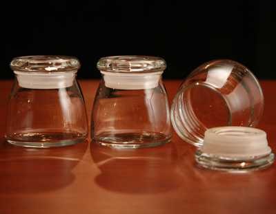 Spice Jars - 4 oz. clear glass