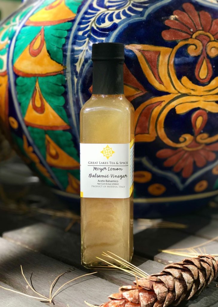 Meyer Lemon Balsamic Vinegar Great Lakes Tea and Spice